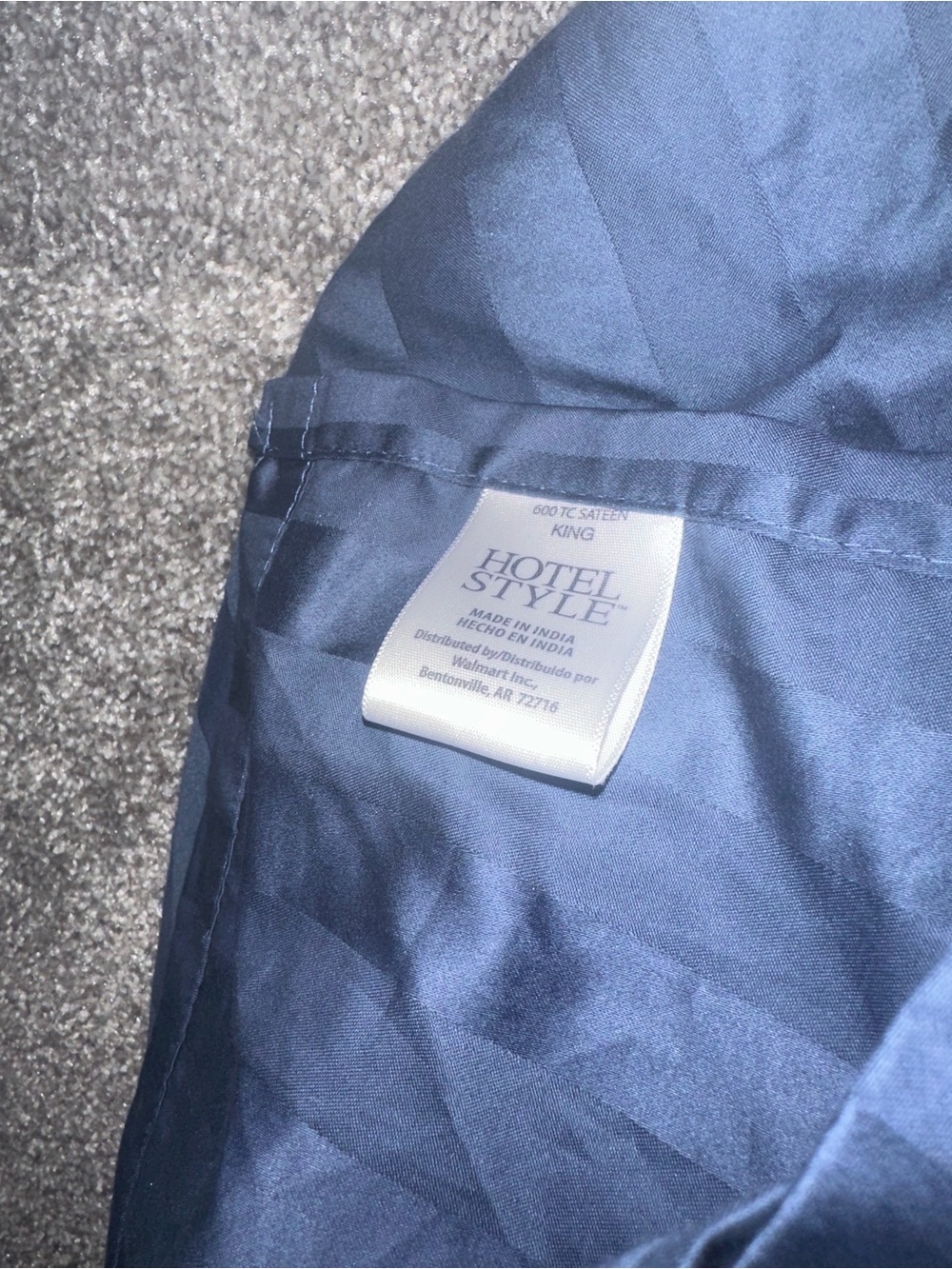 Navy Blue Bed Sheet Set - Soft Luxury Home Bedding